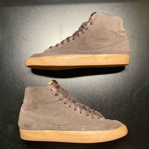 Nike blazer mid 77 suede velvet brown